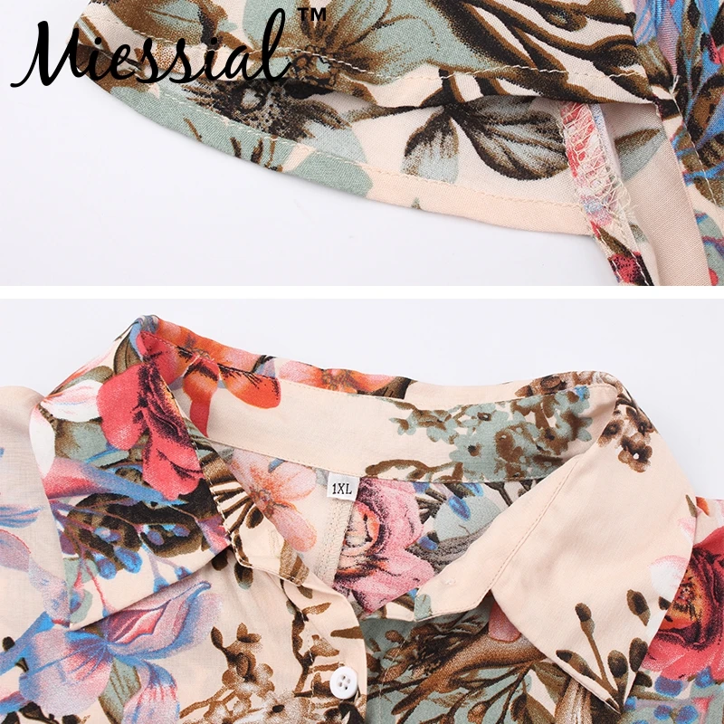 Miessial Elegant floral short ruffle sleeve dresses Women green PLUS SIZE party dress for Female winter club beach midi dress XL