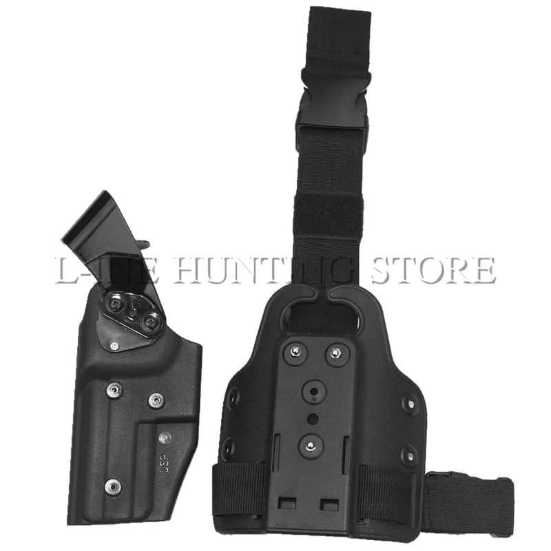 Страйкбол Тактический ножной кобура HK USP компактный пистолет Бедро Сумка для
