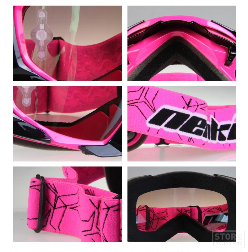 NENKI Lunettes Moto rcycle очки для мужчин и женщин внедорожные очки для мотокросса MX ATV Dirt Bike лыжные очки шлем очки