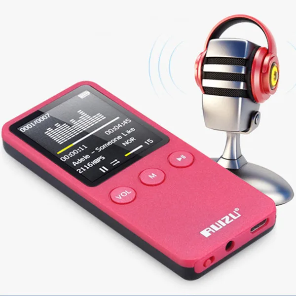 Xo8 200 часов 8 ГБ Спорт плеера MP3 Высокое качество без потерь FLAC APE г 1.8-дюймовый Экран