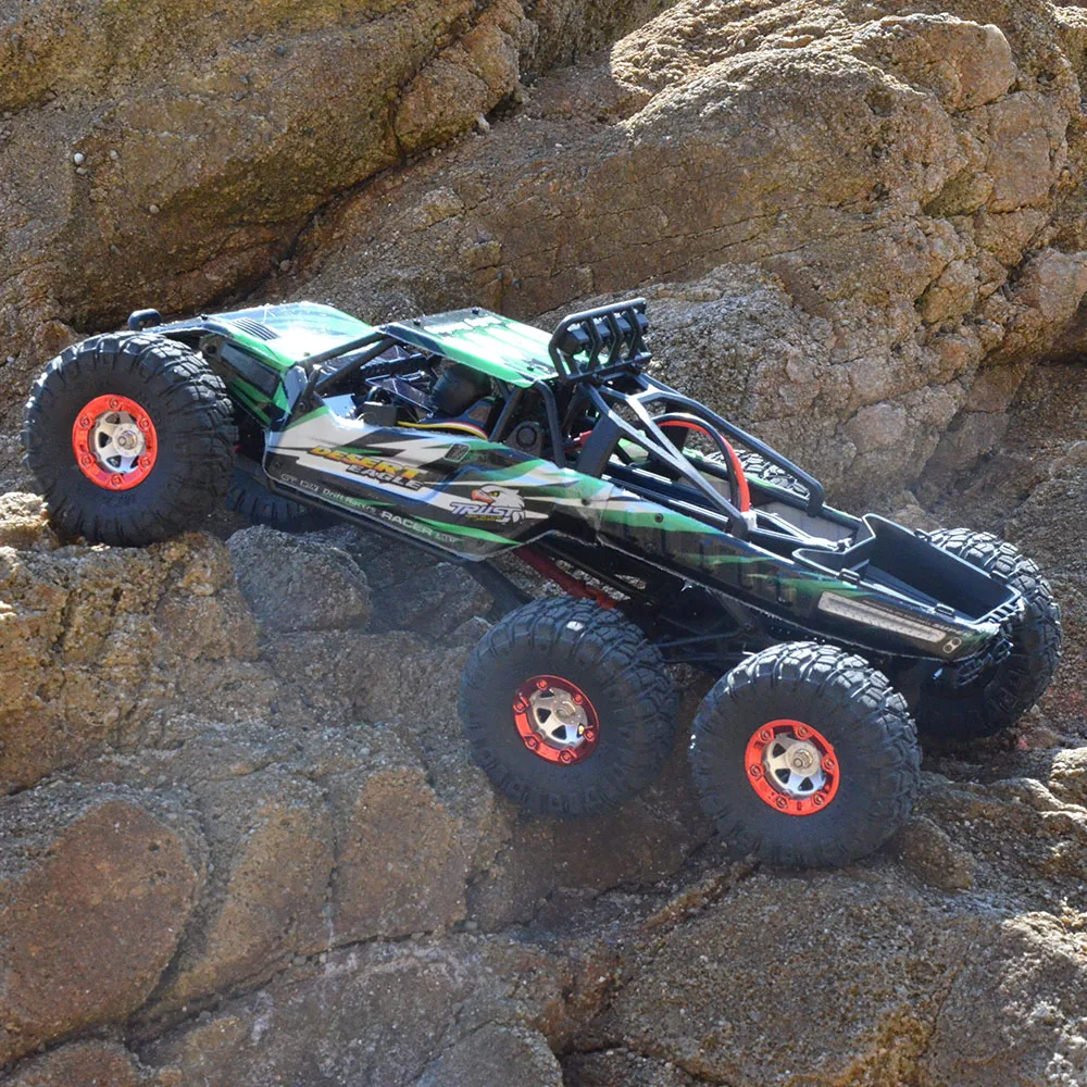 FEIYUE FY06 1:12 2,4 GHz 6WD RC внедорожный пустынный грузовик RTR 60 км высокоскоростной/металлический амортизатор/светодиодный фонарь