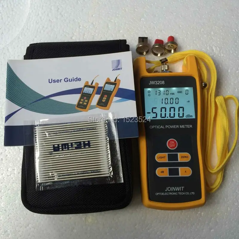 Вещательное телевидение 50 ~ + 26dBm JW3208C Ручной оптический измеритель мощности