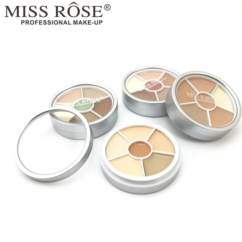 Профессиональный 6 Цвет камуфляж Корректоры для лица смуглой кожи полное