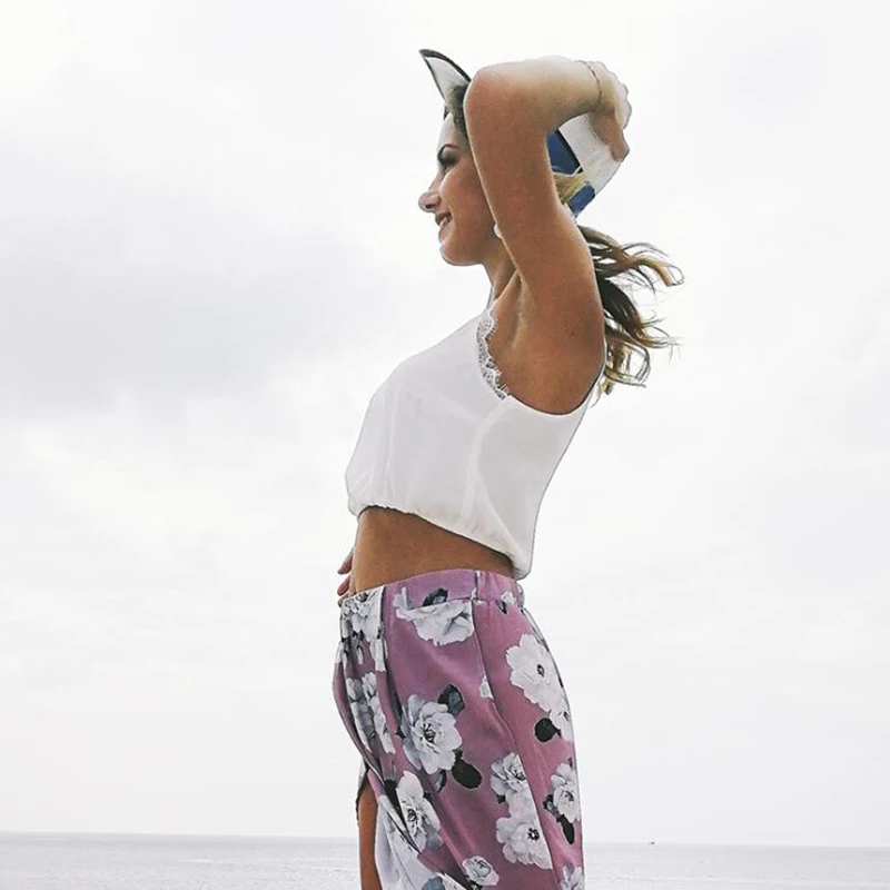 Женская блузка футболка кружевные футболки жилет летний сезон 2019 сексуальный