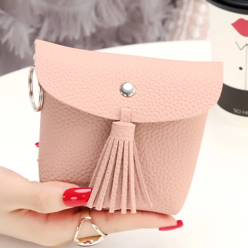 Модный женский кошелек с кисточкой повседневная сумка-ведро Женский Дамский
