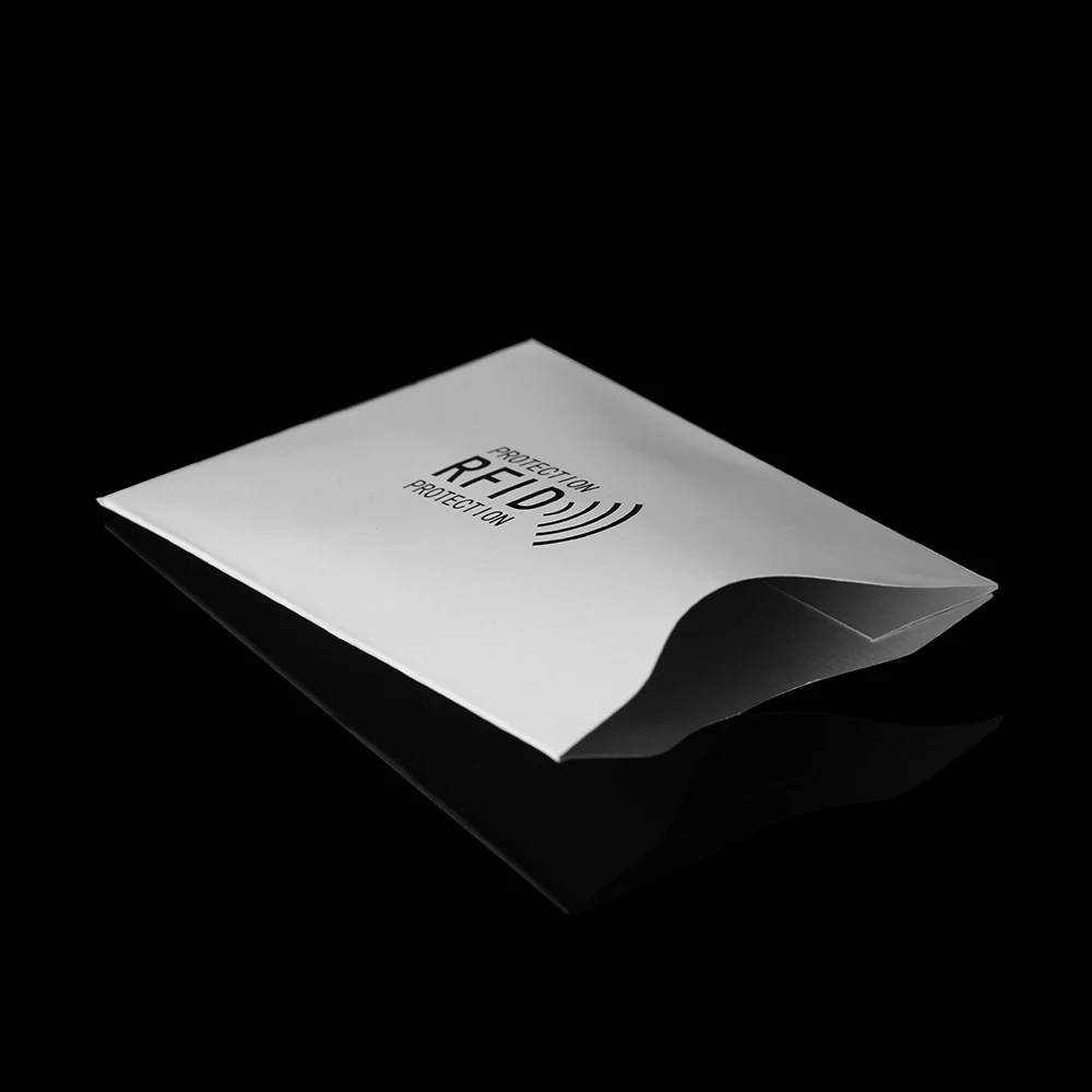 5 шт. Анти Rfid кошелек Блокировка ридер замок банк держатель для карт Id банковский чехол для карт Защита металлический кредитный держатель для карт Алюминий