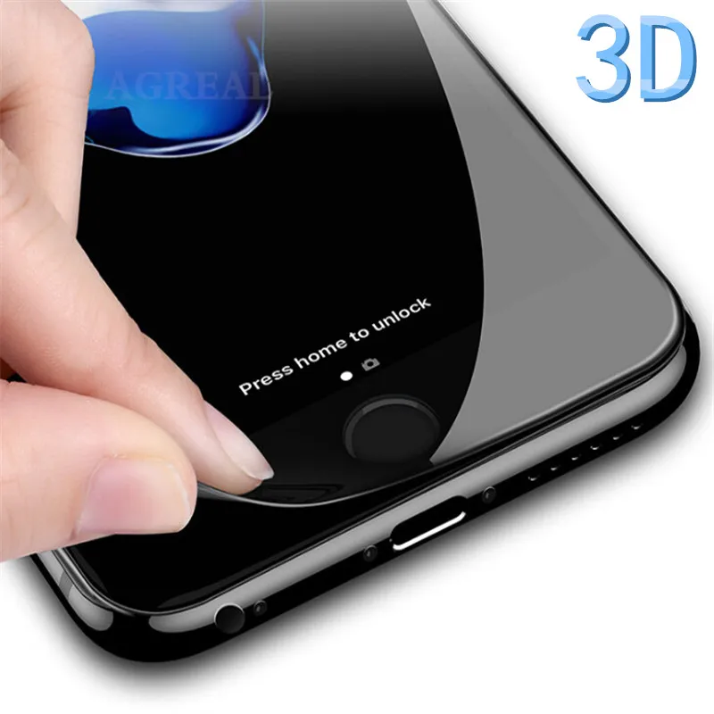 10 шт. для iphone X XS 3D изогнутое углеродное волокно с мягкими краями закаленное стекло для iphone 8 6 Plus 6s 7 plus Защитная пленка для экрана телефона