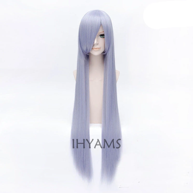 Игровой остров Ринне Ohara 3" Длинные прямые светло фиолетовый парик для выступлений вечерние парики+ парик Кепка