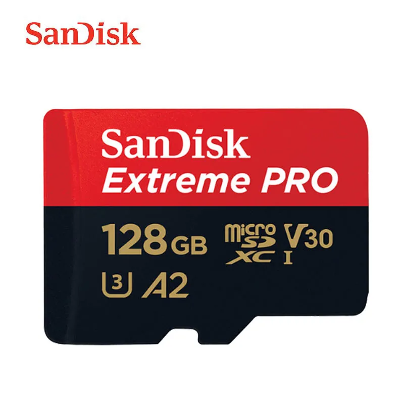 Двойной Флеш накопитель SanDisk Extreme Pro карты памяти micro sd карта 32 Гб 64 128 ГБ 256 класс