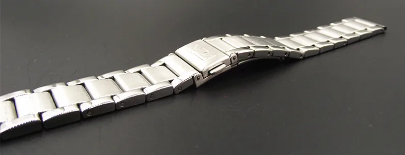 Новый arrived 1PCS высокое качество 16 мм из нержавеющей стали ремешок для часов