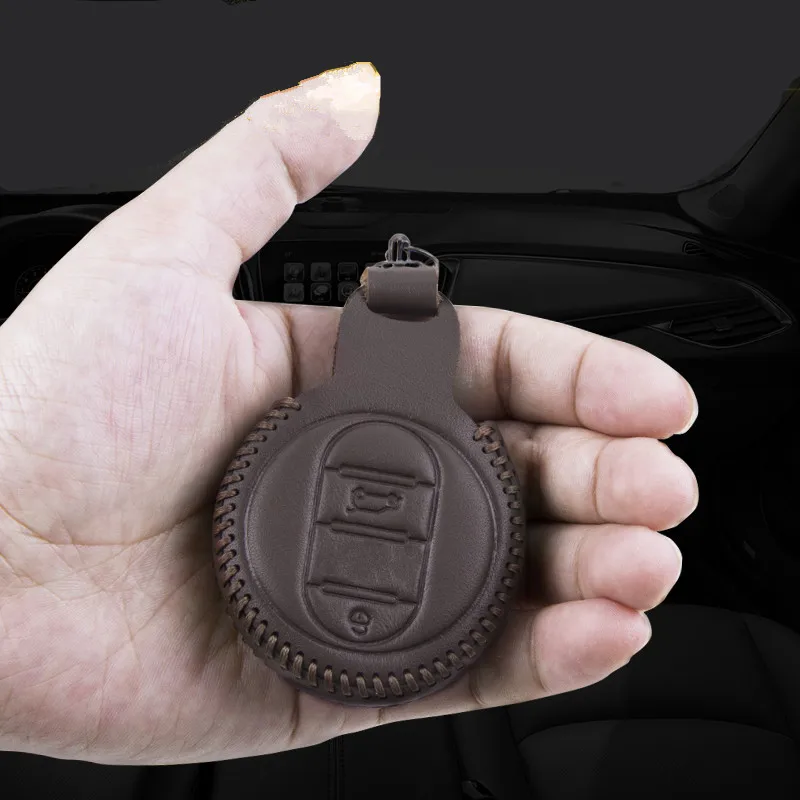 Чехол для ключей автомобиля из натуральной кожи Mini Cooper JCW One F54 F55 F56 F57 F60 защитный