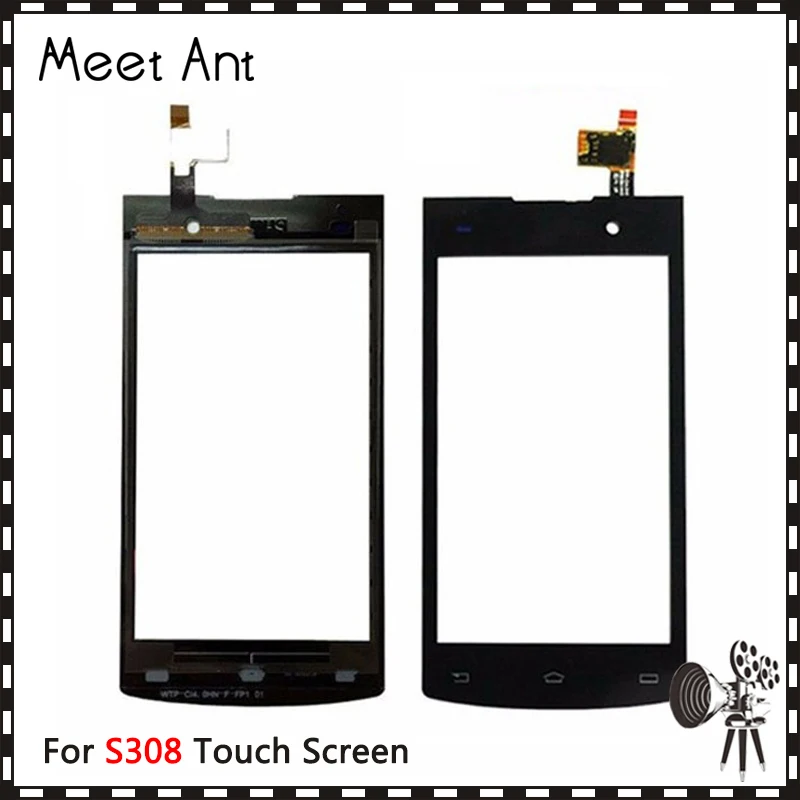 

Replacement High Quality 4.0" For Philips S308 S301 Touch Screen Digitizer Sensor Outer Glass Lens Panel