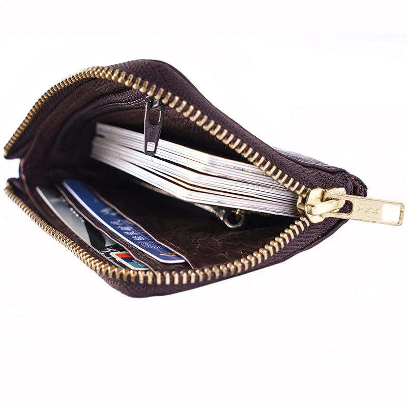 AETOO Ретро стиль маленькие складывающиеся бумажники мужской кожаный Повседневный