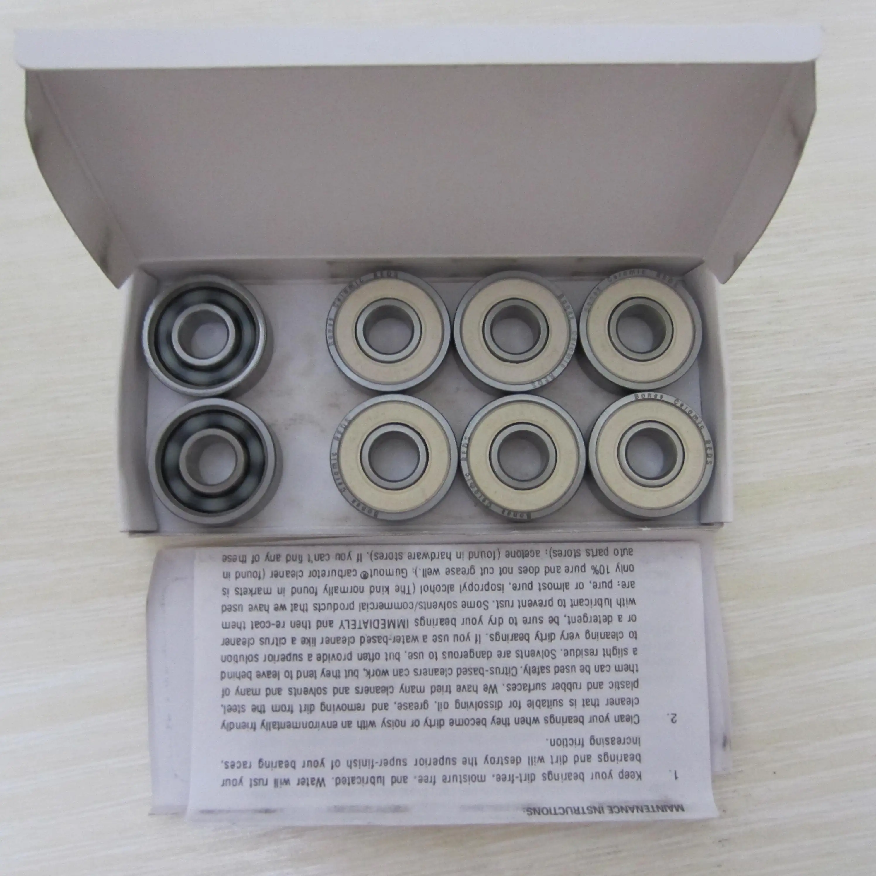Высокоскоростной скейтборд подшипник 608 608rs в одной коробке/упаковке|bearing 608|bearing