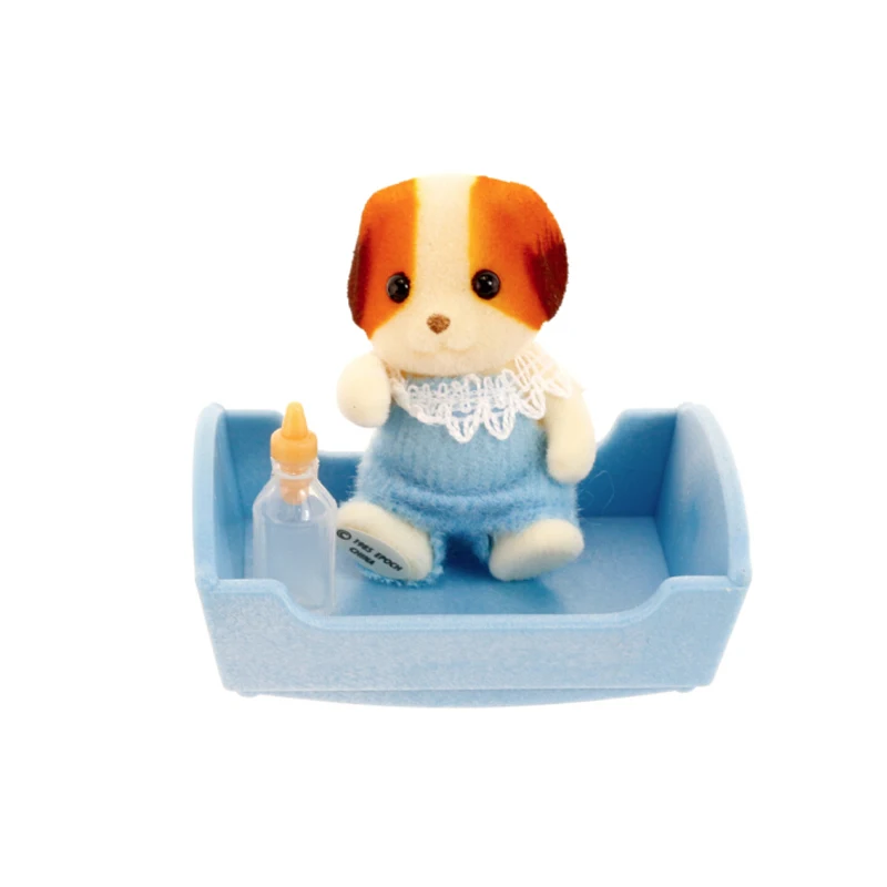 Sylvanian Family Детский комплект из шифона для собаки кукольный домик пушистая игрушка