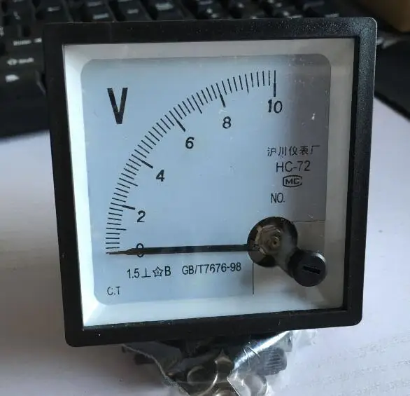 

HC-72 0-10V указатель типа вольтметр измеритель напряжения