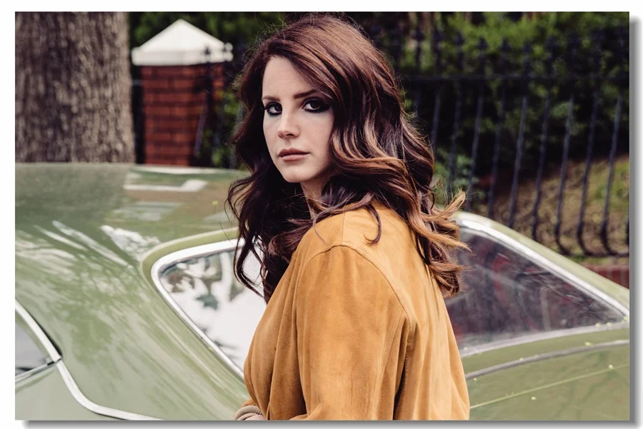 Настенная роспись на заказ винтажный постер Ланы Дель Рей обои Лана наклейка для