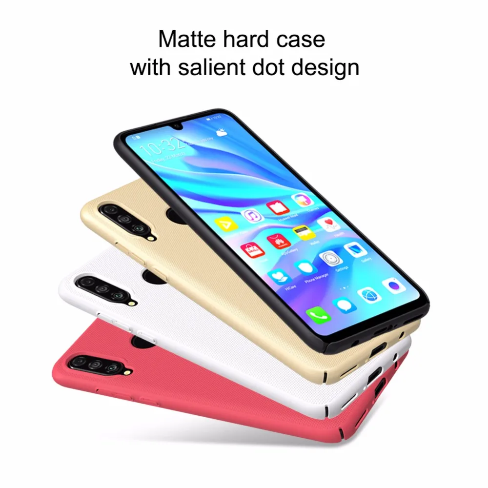 Huawei P30 Lite случае huawei P30 Lite чехол NILLKIN Super Frosted Shield жесткий чехол Подарок телефон владельца