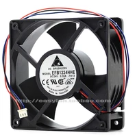 detla electronics efb1224hhe 7a13 dc 24v 0 30a 120x120x38mm server cooling fan