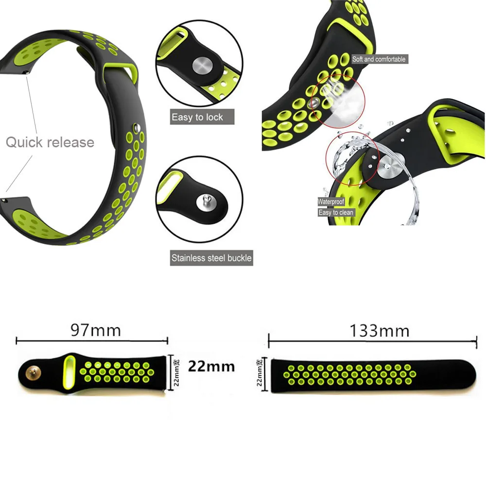 7/лот для Xiaomi Huami Amazfit Pace ремешок часов браслет силиконовый Pulsera Correa Band защитный