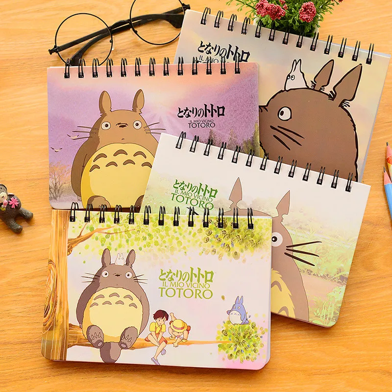 Милые животные Тоторо еженедельник записная книжка Школа Канцтовары магазин