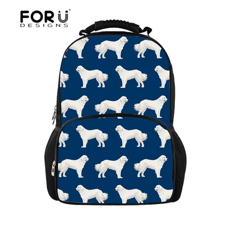 Рюкзаки FORUDESIGNS большого размера для женщин Детские рюкзаки с принтом в Пиренеи