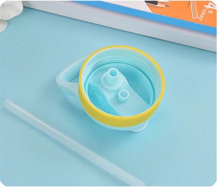 Transhome Bpa бутылка для воды с соломинкой портативные пластиковые бутылки для воды Питьевая Бутылка для детей Детская школьная посуда