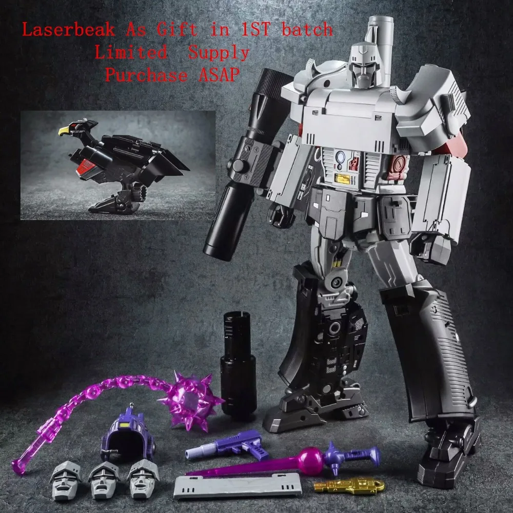 Weijiang MPP36 NE 01 оверсайз версия шедевр MP36 трансформация 32 см фигурка с laserbeak|action