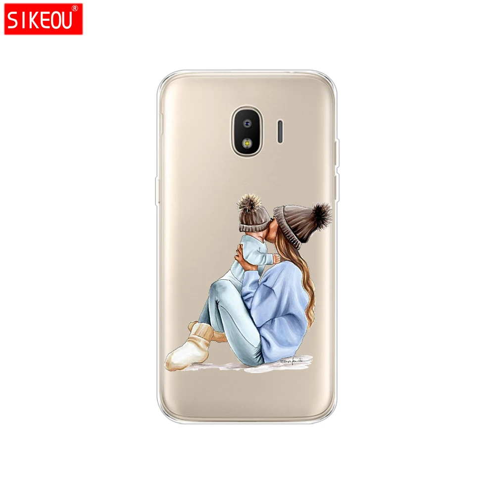 Чехол для Samsung galaxy J2 core J8 j6 j4 PLUS 2018 чехол samsung s10 SE plus мамы девочки папы