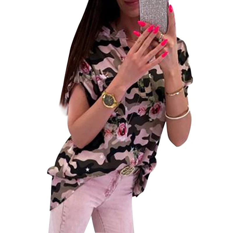 Футболка женские летние топы 2018 повседневные сексуальные футболки с коротким