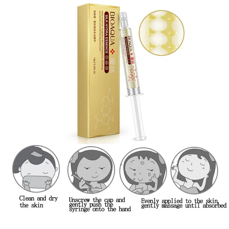 Жидкая Гиалуроновая кислота уход за кожей увлажняющий крем для лица против