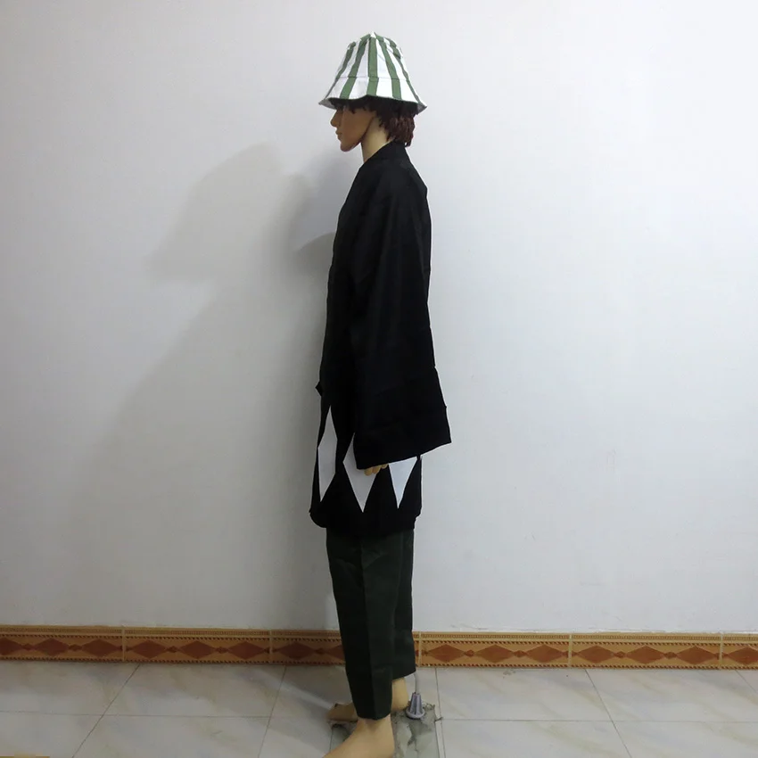 Bleach Urahara Kisuke костюм для костюмированной вечеринки на Рождество Хэллоуин униформа