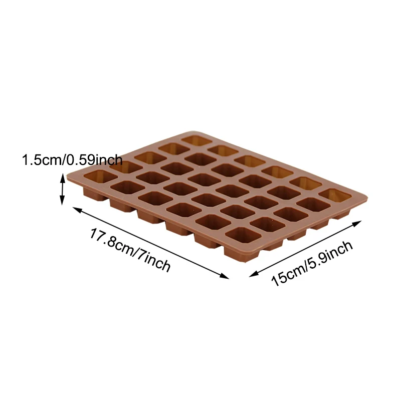 Силиконовая форма для украшения торта WIILII DIY английская буква квадратная