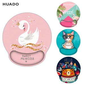 Коврик для мыши с подставкой для запястья, эргономичный дизайн, коврик для мыши для офисадомаИнтернет-кафе, игровой безопасный коврик для мыши