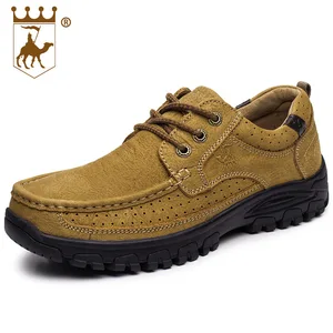 Кроссовки мужские, из натуральной кожи, Нескользящие, износостойкие, кружевные, дышащие, 8606