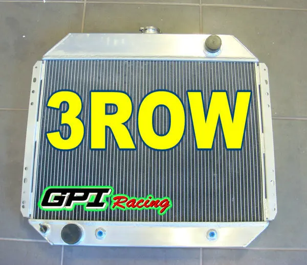 62 мм с наружной резьбой 3ROW Алюминий радиатора для FORD F100 F150 F250 F350 V8 67-81 мустанга F-250 |