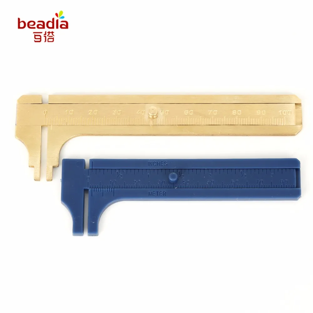 Лидер продаж! Верньерный калибр в виде мини-пластмассы/меди размер 80 100 мм |
