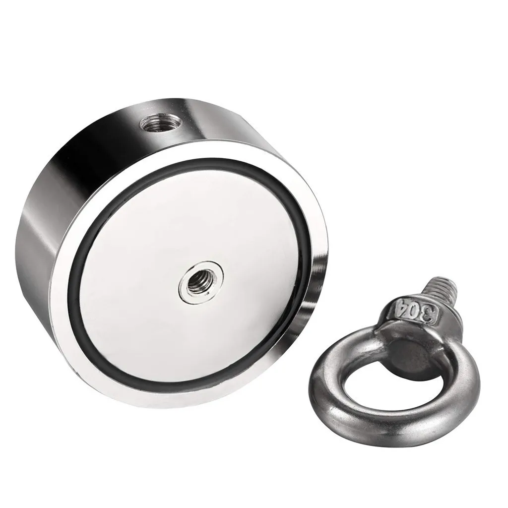 

Magnet 2019top 200KG Double Side Neodymium Metal Magnet Detector Fishing Kit+10M Rope