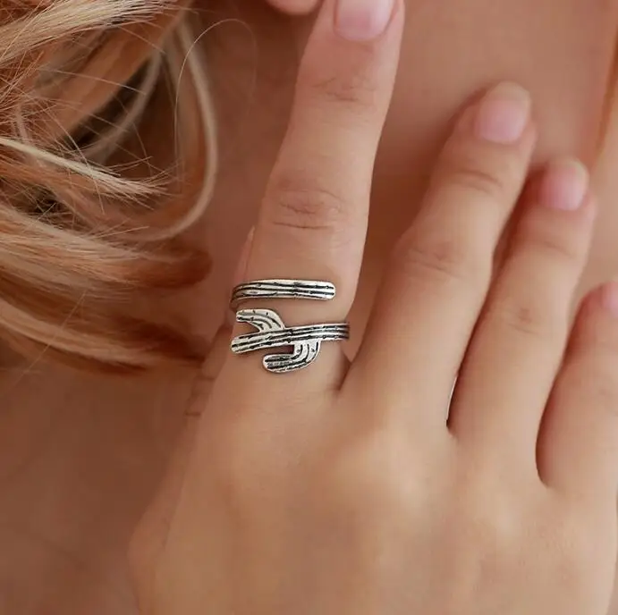 Rx018 европейский и американский модный панк Винтажный сплав открытый