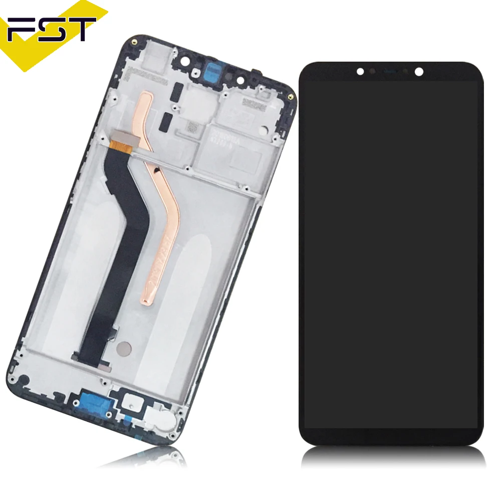 Для XiaoMi Pocophone F1 ЖК дисплей + сенсорный экран в сборе с рамкой запасные части