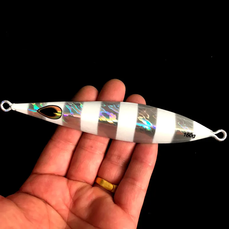 1 шт./лот 14cm160gknife джиггинг металлическая ложка высокое качество VIB искусственная приманка лодка рыболовные приманки свинцовая рыба - Цвет: 06