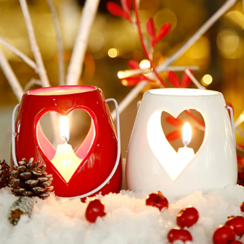 Популярный керамический подсвечник ручной работы классический свадебный в