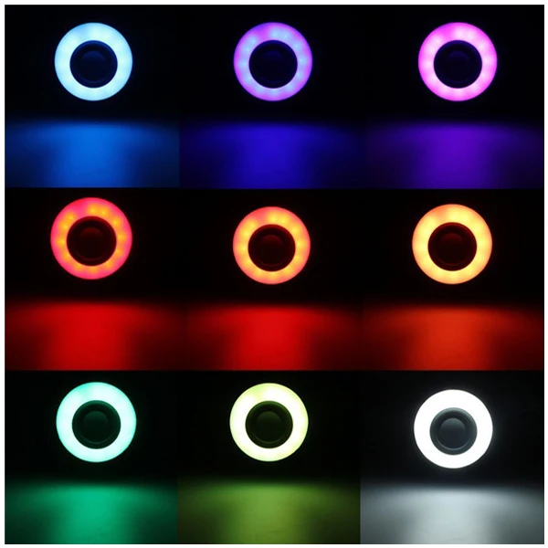 Лучшие предложения 12 Вт E27 приложение управления СВЕТОДИОДНЫЙ беспроводной RGB