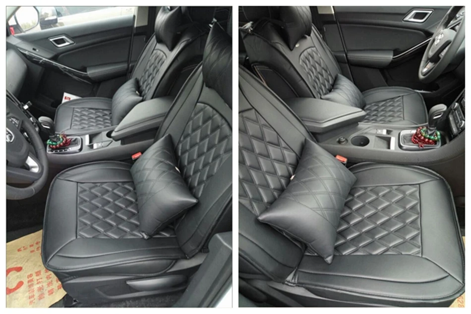 Набор чехлов для автомобильных сидений для VW Volkswagen Passat b5 b6 b7 b8 golf 4 golf 5 golf 6 golf 7 polo tiguan touareg Amarok Dacia duster