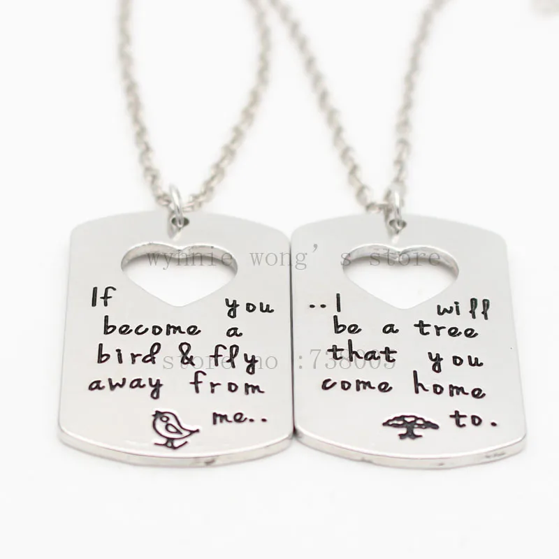 Мать детский брелок для ключей и ожерелье ручной штампованный Цитата мать сын