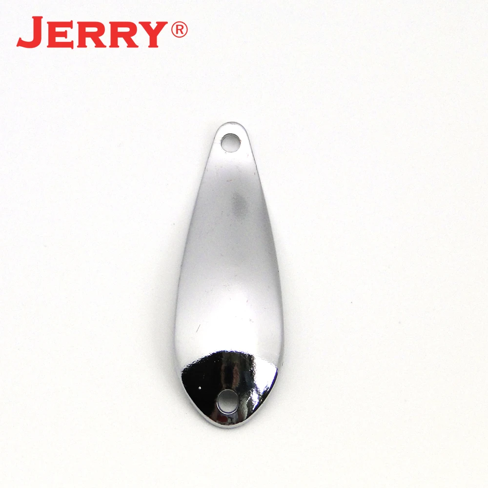 Фото Рыболовная приманка Jerry Aries, микро Неокрашенная твердая металлическая ложка, 1,5 г, 2 г, 2,8 г, 3,4 г, 4,6 г, для форели №2