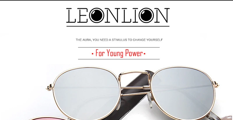 LeonLion, солнцезащитные очки для женщин/мужчин, брендовые дизайнерские очки, женские круглые Роскошные ретро солнцезащитные очки, винтажные зеркальные очки Oculos De Sol Gafas