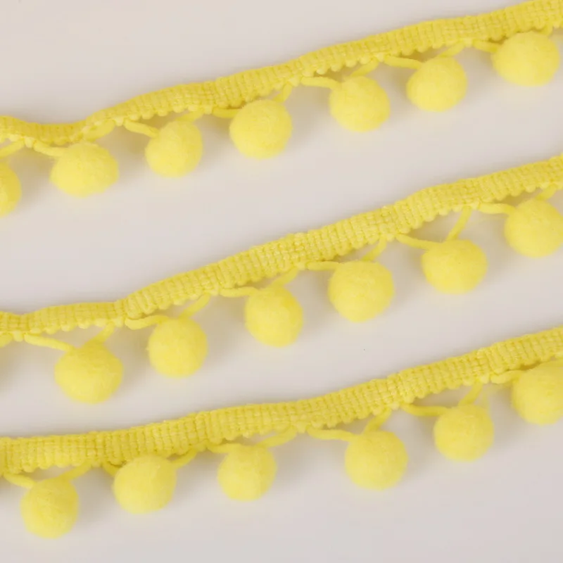 5 ярдов/партия бусины с помпоном 10 мм 20 мм|pom pom trim ball|ball fringepom |