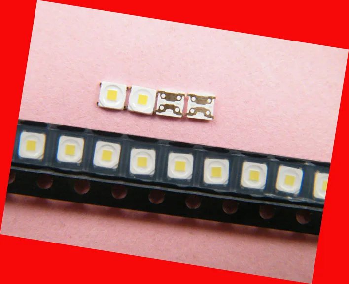 Для ремонта Samsung LED LCD TV Подсветка Панель SMD 2828 светодиодные лампы шарики 3 в|beads