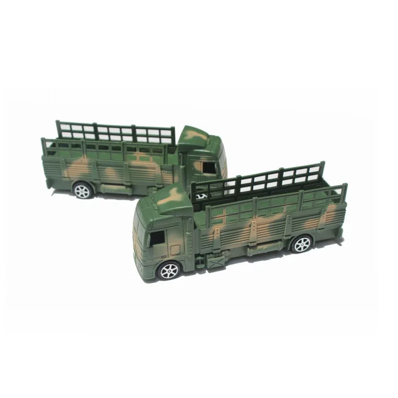Военный транспортный трактор автомобиль WW II Скутер Модель транспортного средства Песочница Сцена Пластиковые части Аксессуары Игрушки 1 шт. на.